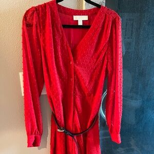 Michael Kors long sleeve dress. Size medium. Worn once.
